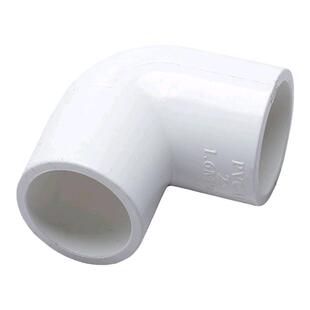 联塑PVC弯头 白色 塑料90度弯头等径 直角弯头 20/25/32/40/50mm