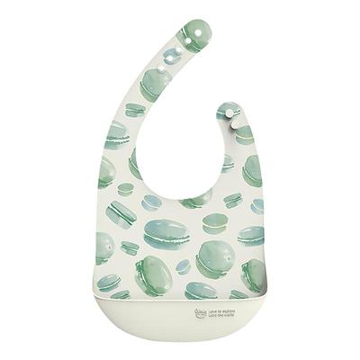 英国Qlittle宝宝软硅胶水彩围兜