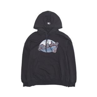 MLB官方 男女同款休闲百搭潮流复古印花连帽卫衣26春季新款HDV02