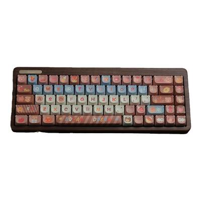 雷咖泽R68客制化木坨坨机械键盘