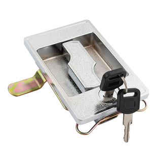 豪华锁闪电锁铁皮柜锁重型工具柜锁资料柜锁铁柜黑色锁密集架锁