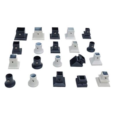 楼梯配件铝制底座简单易用好安装