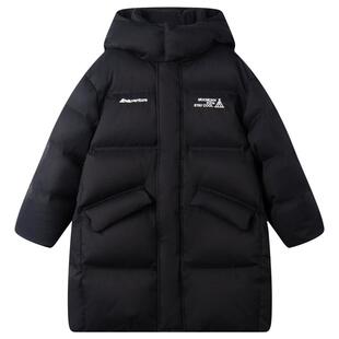 MUCMUKN童装 冬装加厚双倍充绒强防水长款羽绒服户外防风男女童