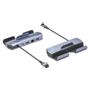 游戏机底座拓展坞适用于steam deck任天堂游戏机支架底座千兆6合1HDMI投屏USB转接网线switch显示器RogAlly