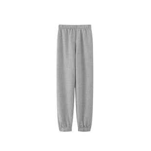 BM休闲运动裤弹力裤高腰宽松卫裤女直筒百搭束脚长裤2026春夏新款