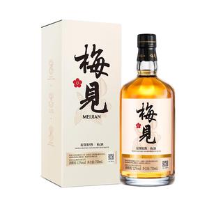 梅见 青梅酒750ml 金桂12度果酒梅子酒女生冰饮甜酒少女低度微醺