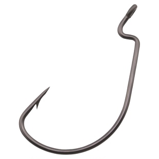 钓之猪路亚特氟龙7316超宽腹曲柄钩德州钓组打黑坑钓鲈鱼鳜鱼鱼钩