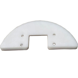 刮板机耐磨刮板片半圆塑料刮板带耳链条埋刮板配件U型尼龙刮板片