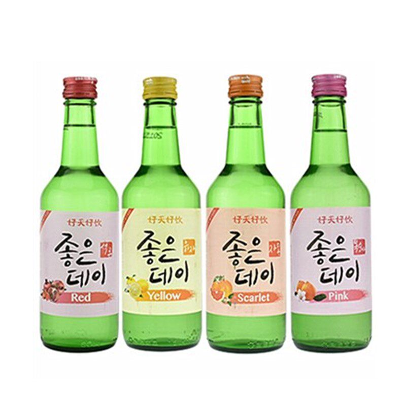原装进口韩国清酒烧酒石榴葡萄柚