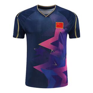 儿童乒乓球服套装男童女童运动服训练羽毛球队服大赛服孙颖莎定制