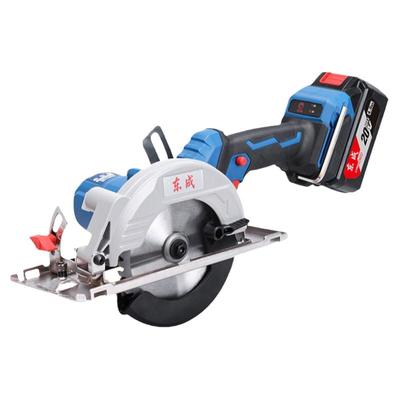 东成锂电锯电圆锯手提木工专用手电锯电动工具东城款充电式切割机