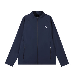 安踏男款外套2026新款春季薄款风衣夹克中年男士爸爸装休闲运动服