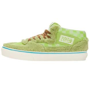 VANS范斯男鞋女鞋HALF CAB毛绒运动休闲鞋复古滑板鞋轻便中帮板鞋