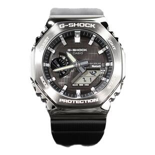G-SHOCK卡西欧手表男农家橡树金属八角太阳能蓝牙防水GBM-2100