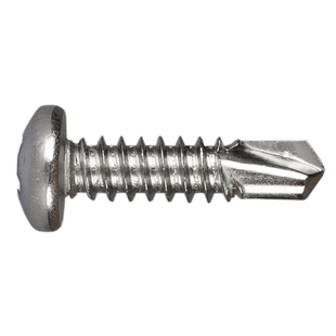 M3M4M5M6 410不锈钢圆头十字钻尾螺丝半圆头彩钢瓦自攻自钻燕尾钉