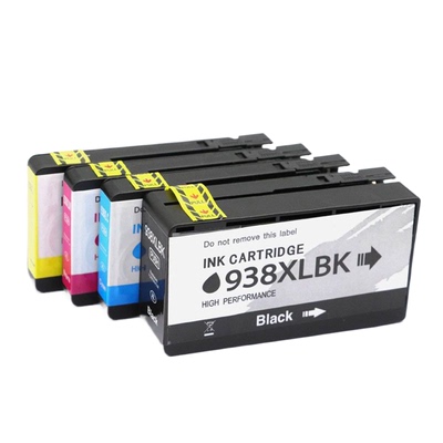 竞越适用惠普938 937 936 938e墨盒 HP 9110e/9120e/9130e 9720e/9730e/9110b 9120b/9130b/9720/9730打印机