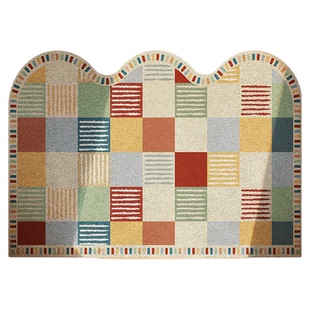 入户门地垫进门门口防滑丝圈脚垫可裁剪门外玄关入门地毯入户门垫