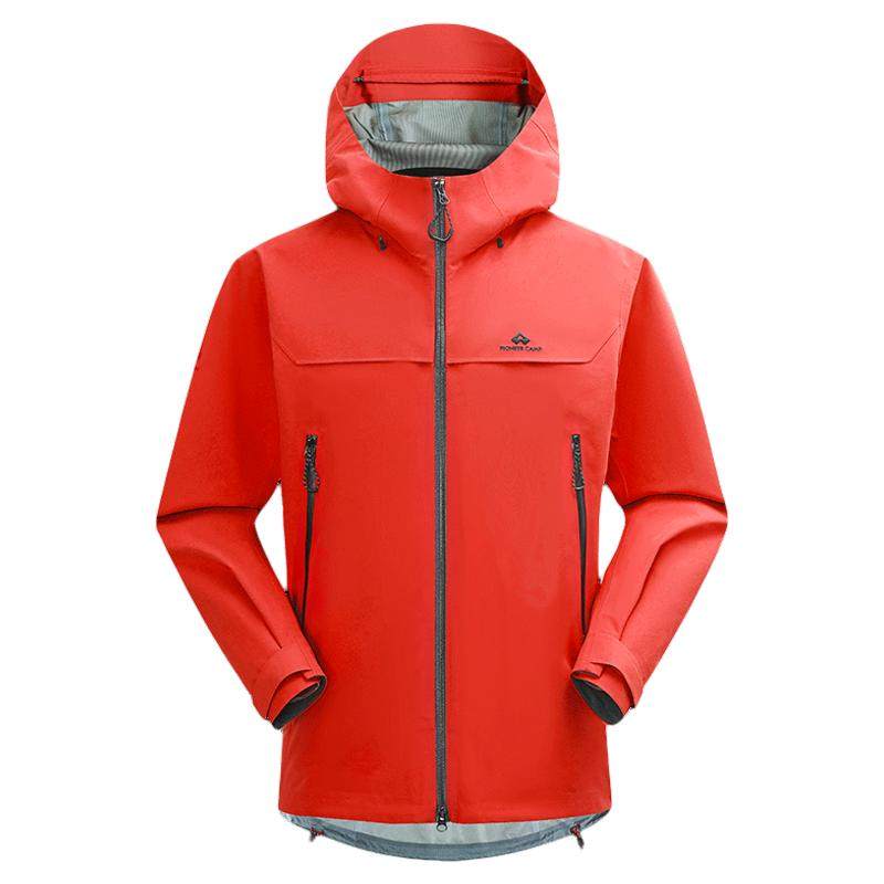 林更新同款【朱雀PRO冲锋衣】拓路者户外硬壳登山服团购男女外套