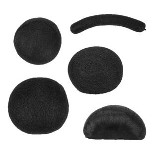 化妆师专用垫发球仿真发丝扁平后脑勺软垫发包自然蓬松柔顺好搭理