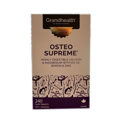 GrandHealth高浓双钙240粒