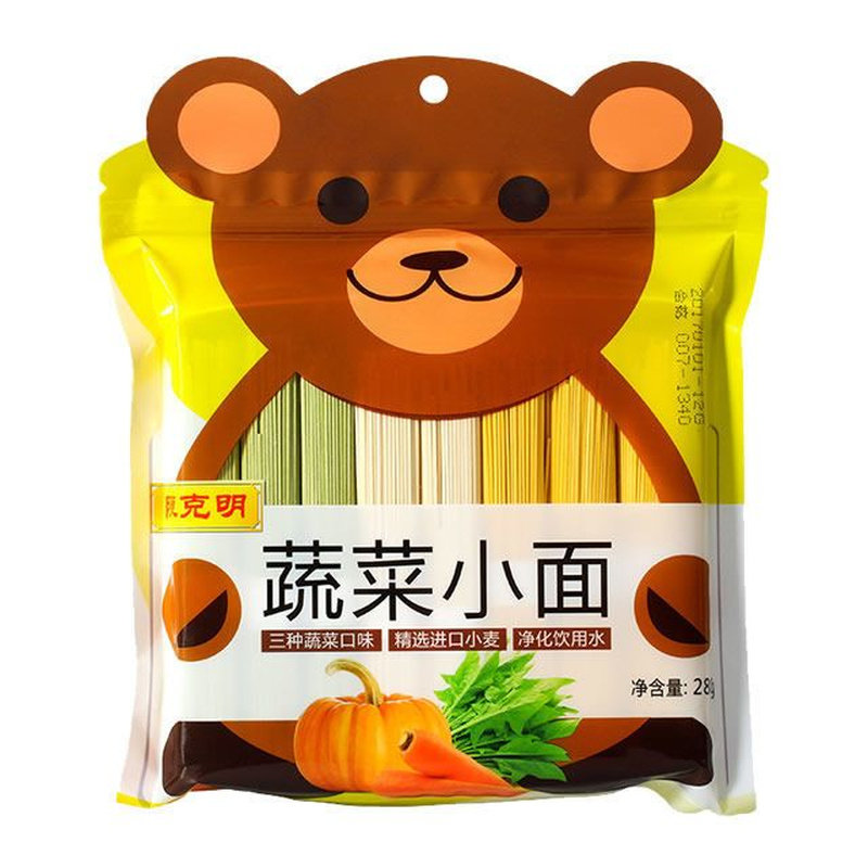 陈克明挂面儿童蔬菜面条