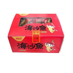 椒骄海沙鱼香辣味30小包装即食
