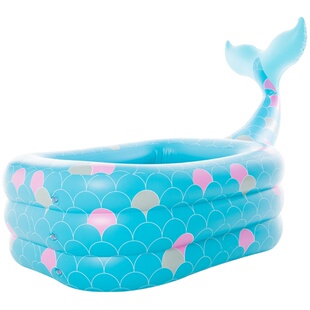 诺澳婴儿童充气游泳池家庭可爱型海洋球池大号成人戏水池加厚家用