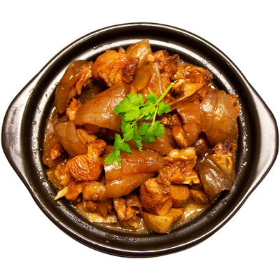 海农岛陈皮鲍汁焖鳄鱼肉加热即食