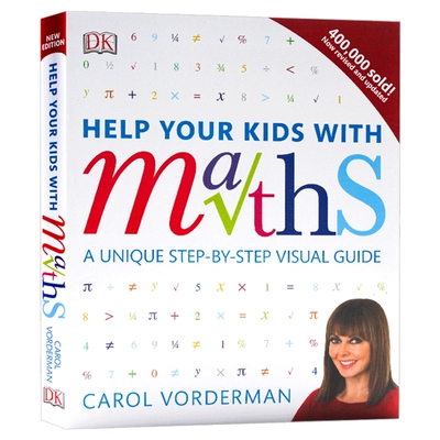 DK帮助你的孩子学数学 英文原版 Help Your Kids with Maths 家长参考书 家庭教育系列图解指南 掌握学习技巧 英文版原版英语书籍