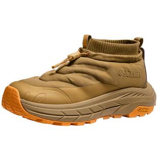 骆驼雪神男鞋保暖棉鞋冬季新款防寒时尚百搭户外徒步东北雪地靴男