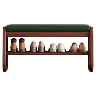 可坐可收纳收纳鞋架换鞋凳一体