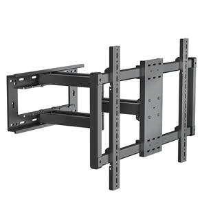 55-75-85-98寸电视机伸缩旋转挂架内嵌贴墙超薄支架适用于TCL海信