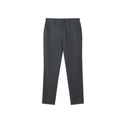 诺帝卡带弹直筒梭织长裤