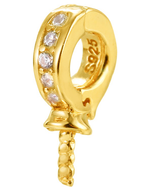 鑫泓泰珍珠吊坠空托配件圆珠坠扣