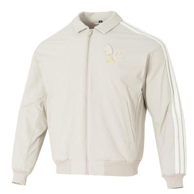 Adidas阿迪达斯男装2025冬季新款NYR 3S WV JKT加绒外套KE4058