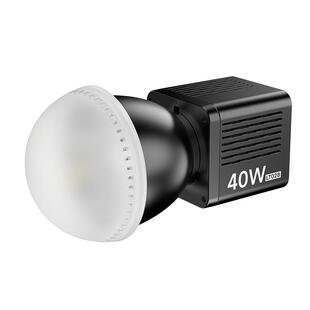 Ulanzi优篮子LT028 双色温40W掌上COB灯直播补光灯内置电池便携式摄影灯人像视频柔光灯打光灯LED影室聚光灯