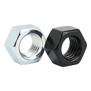 金超12级黑色六角螺母GB6170高强度螺丝帽M6M8M10M12M14M16M20M22