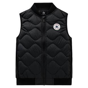 匡威儿童装三防羽绒马甲男童外穿背心2025秋冬新款大小童外套冬装