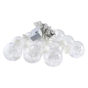 太阳能串灯户外庭院灯防水许愿球灯阳台花园布置装饰灯串凉亭吊灯