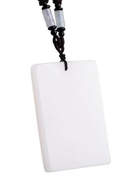 阿富汗玉牌平安无事吊坠