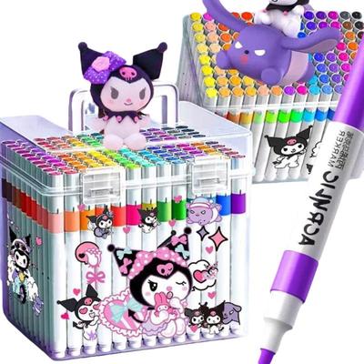 丙烯马克笔可叠色可水洗防水速干