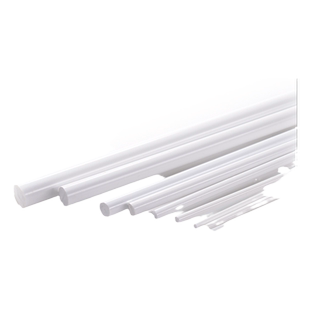 沙盘建筑模型材料立体构成DIY手工塑料ABS管棍实心半圆棒方棒胶棒