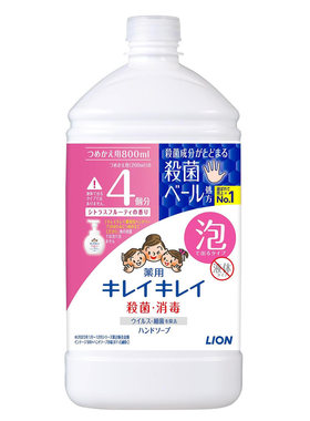 狮王キレイ泡沫杀菌洗手液日本