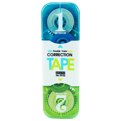 双色带修正带乐普升双色护眼型