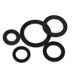 白色硅胶垫片螺丝专用减震防水垫圈耐高温密封件黑色橡胶M2M3-M20