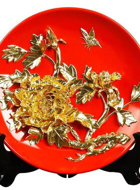 工艺品客厅漆线雕婚礼家居装饰