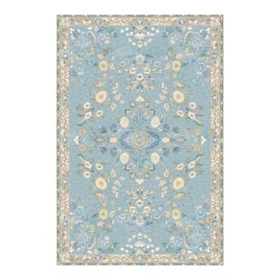 楼兰美惠 欧式现代ins客厅沙发茶几垫北欧床边卧室地毯长方形地垫