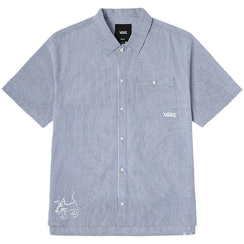 Vans范斯官方男子短袖衬衫