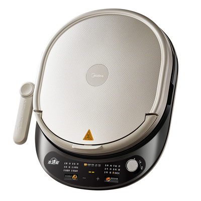 美的电饼铛家用双面加热加大加深