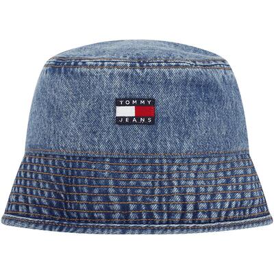 Tommy男装纯棉刺绣牛仔渔夫帽